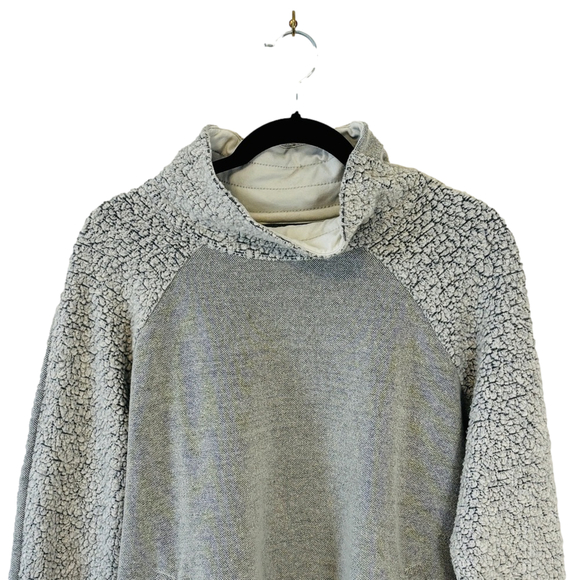 Prana Lockwood Sweater Grey Wool Blend SZ XL - Picture 6 of 10
